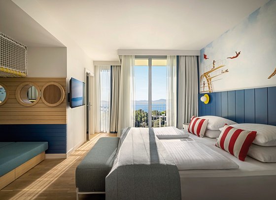 Falkensteiner Family Hotel Diadora - Wohnbeispiel Familienzimmer Superior (Zimmercodierung FSC)