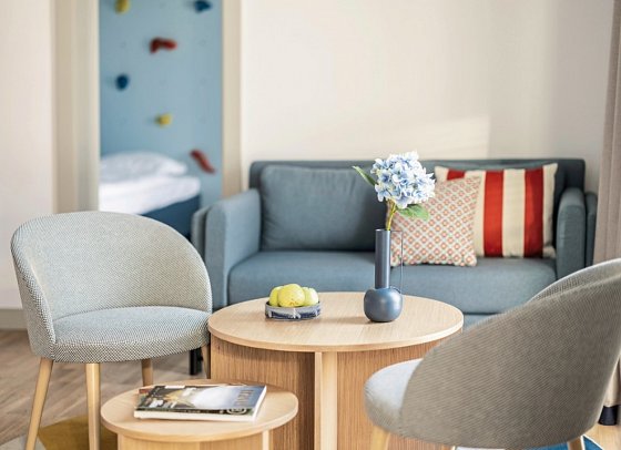 Falkensteiner Family Hotel Diadora - Wohnbeispiel Familiensuite Superior (Zimmercodierung WS1)