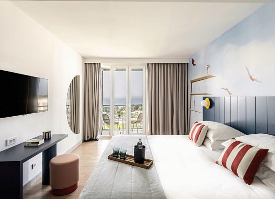 Falkensteiner Family Hotel Diadora - Wohnbeispiel Suite Diadora Exklusiv Meerseite (Zimmercodierung WT1)