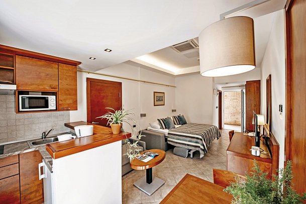 Zaton Holiday Resort - Wohnbeispiel Studio Komfort (Zimmercodierung SF1)