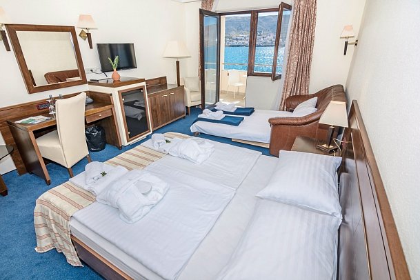 Hotel Pagus - Wohnbeispiel Familienzimmer Meerblick (Zimmercodierung FBM)