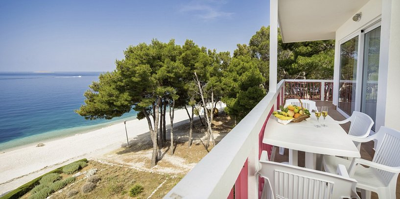 Hotel Zora - Beispiel Balkon (Zimmercodierungen FFC & DMC)