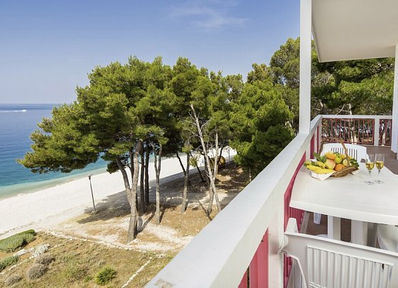 Hotel Zora - Beispiel Balkon (Zimmercodierungen FFC & DMC)
