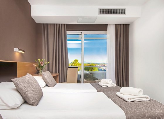 Hotel Imperial Vodice - Wohnbeispiel DZ Superior Gartenblick (Zimmercodierungen DSG & DCG)
