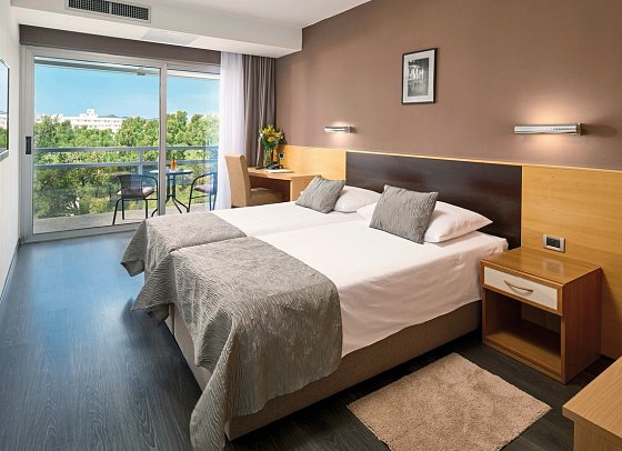 Hotel Imperial Vodice - Wohnbeispiel DZ Superior Gartenblick (Zimmercodierungen DSG & DCG)