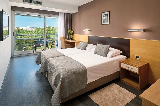 Hotel Imperial Vodice - Wohnbeispiel DZ Superior Gartenblick (Zimmercodierungen DSG & DCG)