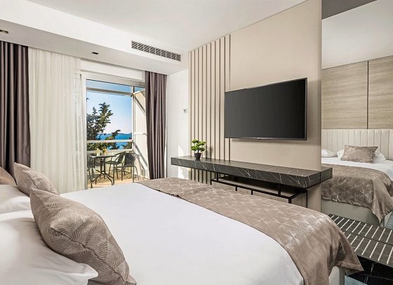 Hotel Imperial Vodice - Wohnbeispiel DZ Superior (Zimmercodierungen DSM, DCM, DSG & DCG)