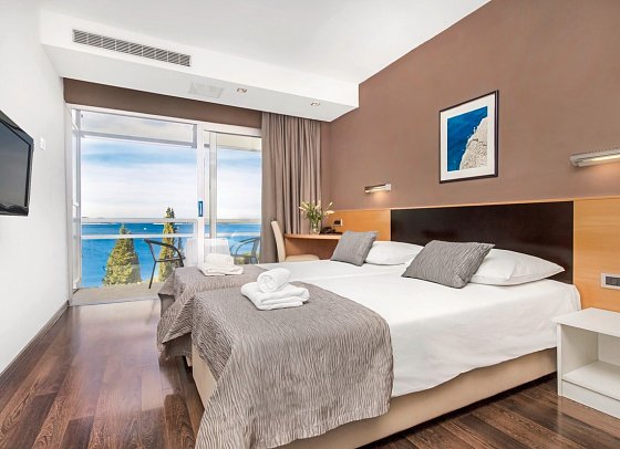 Hotel Imperial Vodice - Wohnbeispiel DZ Superior Meerblick (Zimmercodierungen DSM & DCM)