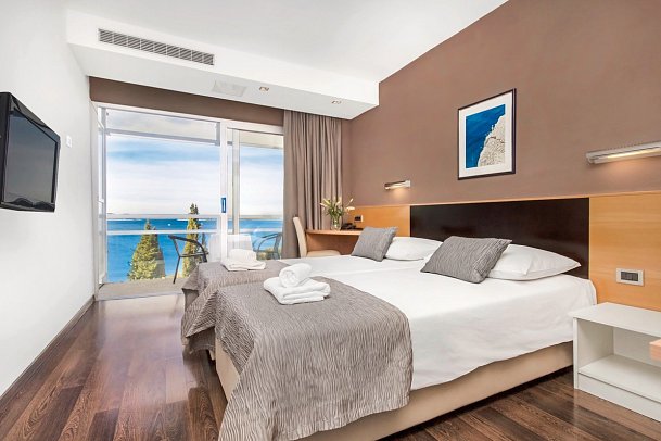 Hotel Imperial Vodice - Wohnbeispiel DZ Superior Meerblick (Zimmercodierungen DSM & DCM)
