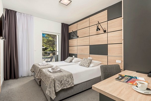 Hotel Imperial Vodice - Wohnbeispiel DZ Nebengebäude (Zimmercodierungen D1V & DC2)