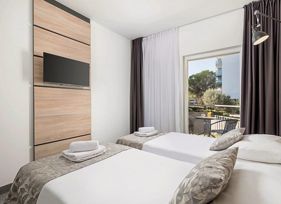 Hotel Imperial Vodice - Wohnbeispiel DZ Nebengebäude (Zimmercodierungen D1V & DC2)