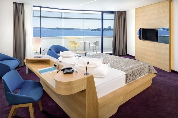 Olympia Sky - Wohnbeispiel Doppelzimmer Deluxe Meerblick