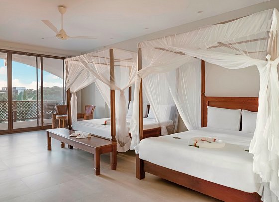 AHG Hisia Nungwi Experience - Wohnbeispiel Junior Suite (Zimmercodierung JB1)