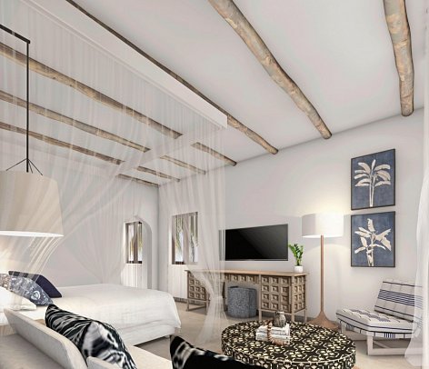 Bluebay Beach Resort & Spa - Wohnbeispiel Deluxe (Zimmercodierungen UDG, UDM, EDM & EDG)