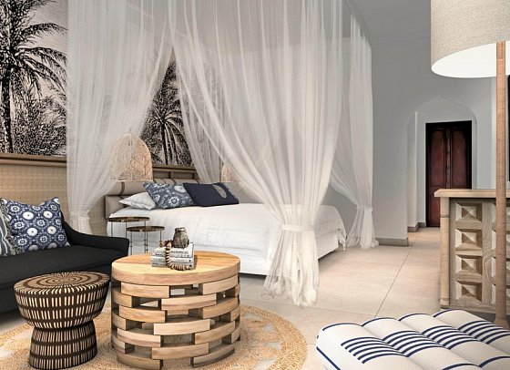 Bluebay Beach Resort & Spa - Wohnbeispiel Deluxe (Zimmercodierungen UDG & EDG)