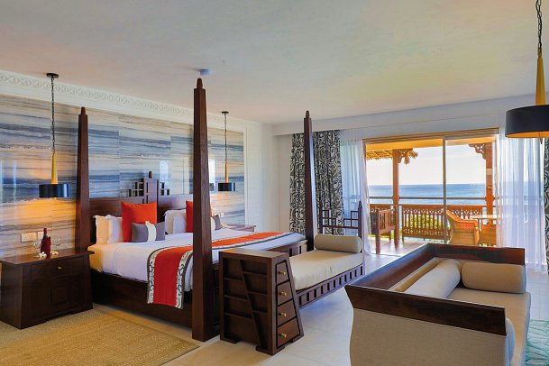 Royal Zanzibar Beach Resort - Wohnbeispiel Ocean Front Junior Suite (Zimmercodierung J1O)
