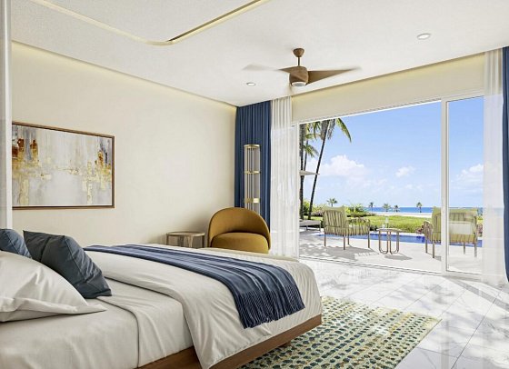 Iberostar Selection Zanzibar - Wohnbeispiel Panoramic Sunrise Suite Ocean View Private Pool (Zimmercodierungen W5M & W6M)