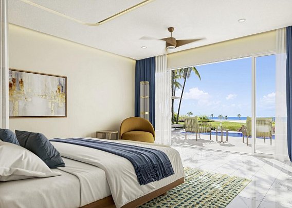 Iberostar Selection Zanzibar - Wohnbeispiel Panoramic Sunrise Suite Ocean View Private Pool (Zimmercodierungen W5M & W6M)