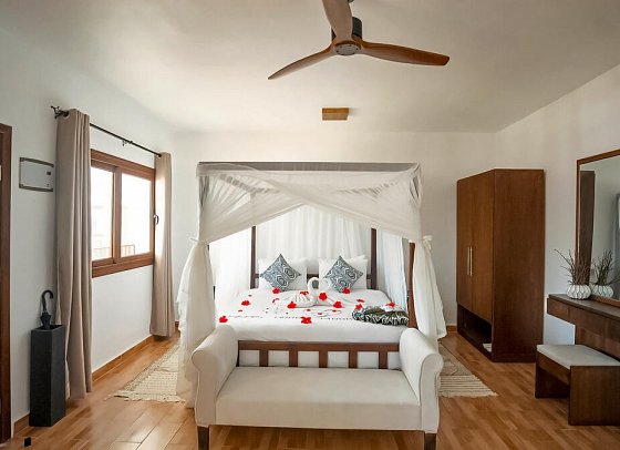 Dream of Zanzibar - Wohnbeispiel Garden Suite (Zimmercodierung W1G)