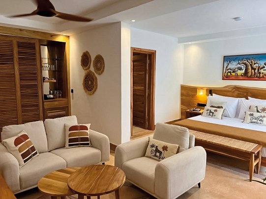 Jaz Amaluna Beach Resort - Wohnbeispiel Double Superior Garden View (Zimmercodierung DSG)