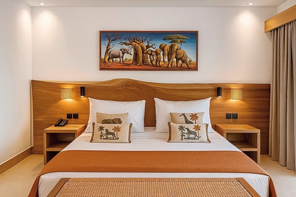 Jaz Amaluna Beach Resort - Wohnbeispiel Double Deluxe Garden View (Zimmercodierung DDG)