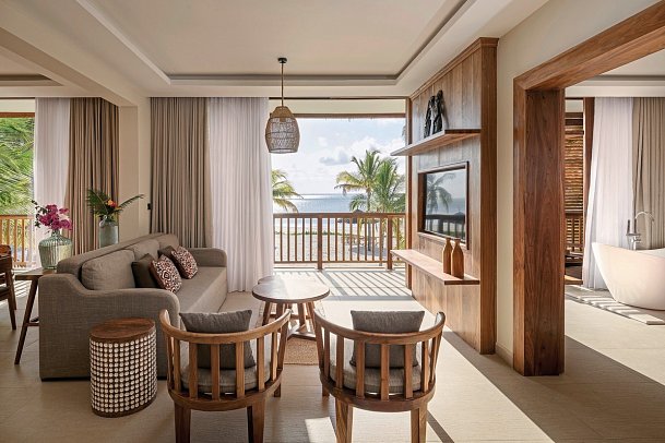 Jaz Elite Aurora Beach - Wohnbeispiel Royal Suite Front Ocean View (Zimmercodierung WBO)