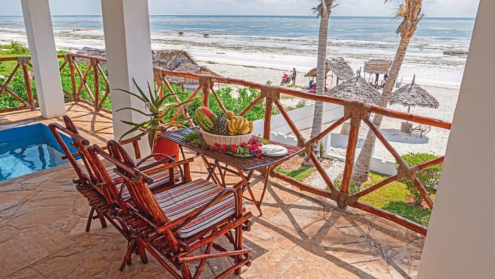 AHG Waridi Beach Resort & Spa - Wohnbeispiel Waridi Suite Sea View (Zimmercodierung WB2)