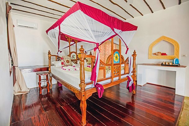 AHG Waridi Beach Resort & Spa - Wohnbeispiel Waridi Suite Sea View (Zimmercodierung WB2)