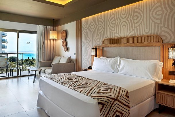 RIU Palace Swahili - Wohnbeispiel Junior Suite Lateral Sea View (Zimmercodierung J1N)