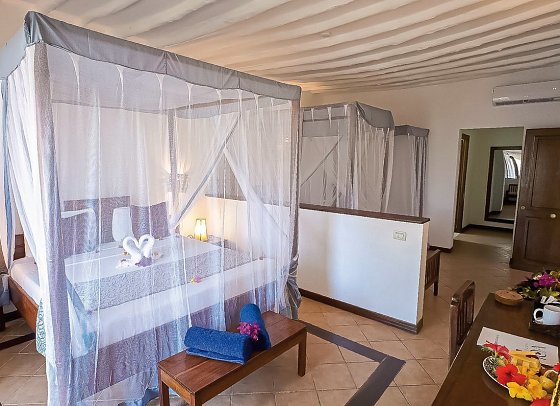 VOI Kiwengwa Resort Zanzibar - Wohnbeispiel Comfort Room Family (Zimmercodierung FF1)