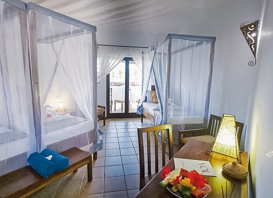 VOI Kiwengwa Resort Zanzibar - Wohnbeispiel Standard Family (Zimmercodierung FG1)