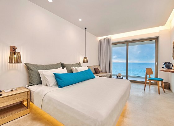 Tsamis Zante Suites - Wohnbeispiel Juniorsuite Meerblick (Zimmercodierung JBM)