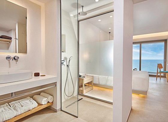 Tsamis Zante Suites - Wohnbeispiel Juniorsuite Meerblick (Zimmercodierung JBM)