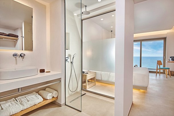 Tsamis Zante Suites - Wohnbeispiel Juniorsuite Meerblick (Zimmercodierung JBM)