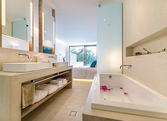 Tsamis Zante Suites - Wohnbeispiel Suite Superior (Zimmercodierungen WS8 & WSR)