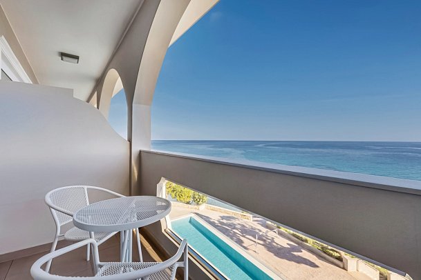 Alexandra Beach Resort & Spa - Wohnbeispiel Doppelzimmer Meerblick (Zimmercodierung D1M)