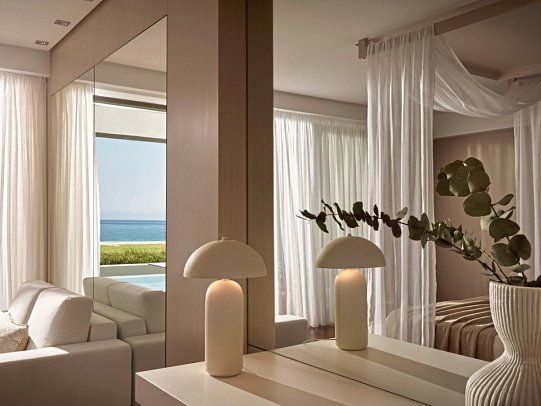 Lesante Blu - The Leading Hotels of the World - Wohnbeispiel Honeymoon Suite Meerblick Privatpool (Zimmercodierung WHR)