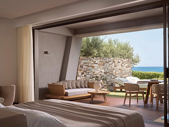 Lesante Blu - The Leading Hotels of the World - Wohnbeispiel Deluxe Suite Meerblick Privatpool (Zimmercodierung WDM)