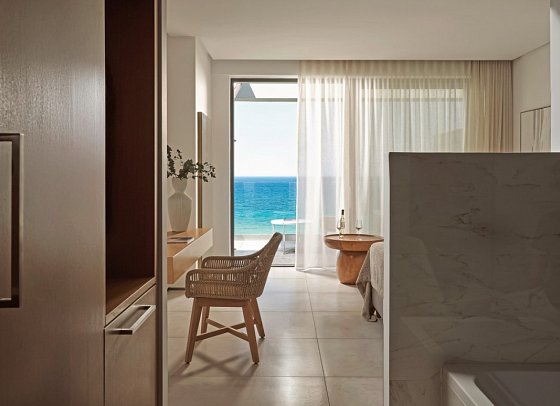 Lesante Blu - The Leading Hotels of the World - Wohnbeispiel Suite Meerblick (Zimmercodierung W3M)