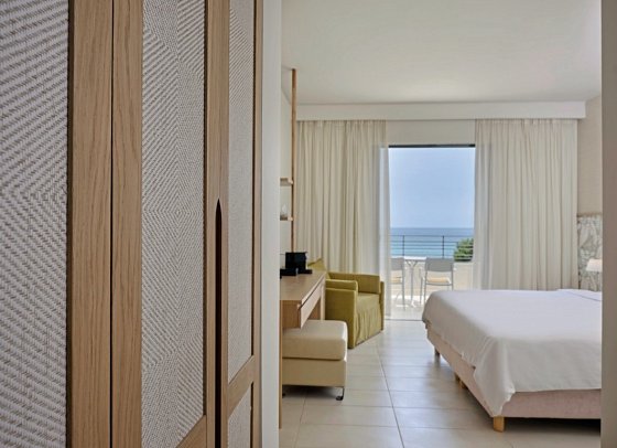 Atlantica Eleon Grand Resort - Wohnbeispiel Doppelzimmer Meerblick (Zimmercodierung DBM)