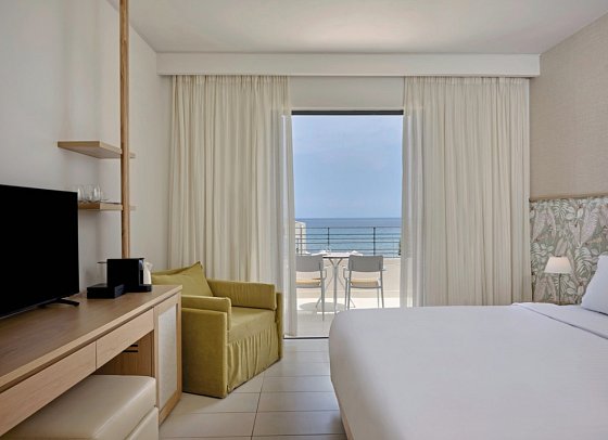 Atlantica Eleon Grand Resort - Wohnbeispiel Doppelzimmer Meerblick (Zimmercodierung DBM)