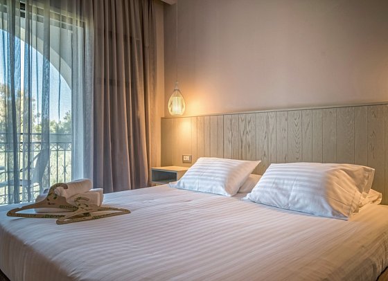 Castelli Hotel - Wohnbeispiel Doppelzimmer Deluxe (Zimmercodierung DDG)