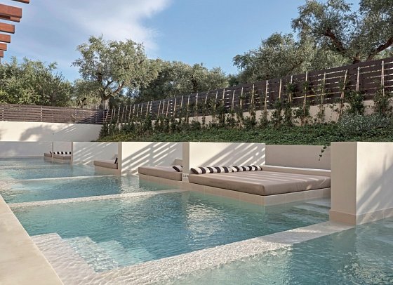 Castelli Hotel - Wohnbeispiel Doppelzimmer Superior Swim Up (Zimmercodierung DSQ)