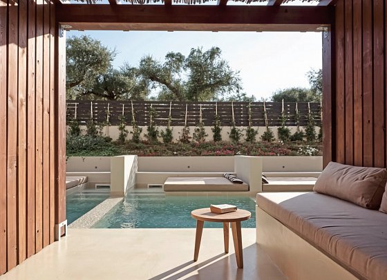 Castelli Hotel - Wohnbeispiel Doppelzimmer Superior Swim Up (Zimmercodierung DSQ)