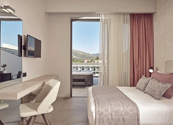 Zante Sun Resort - Wohnbeispiel Doppelzimmer Gartenblick (Zimmercodierung D1G)