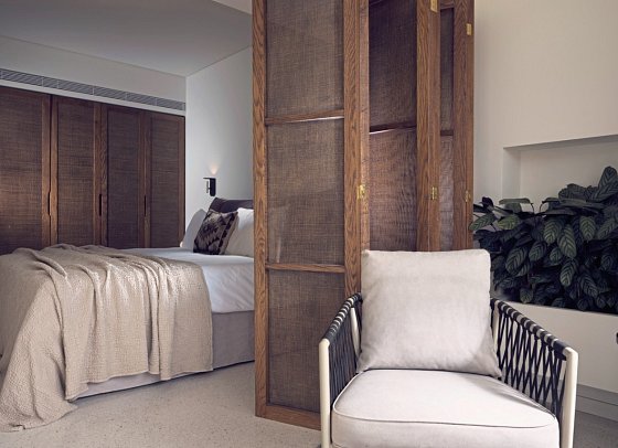Contessina Suites & Spa - Wohnbeispiel Juniorsuite Privatpool (Zimmercodierung J1R)