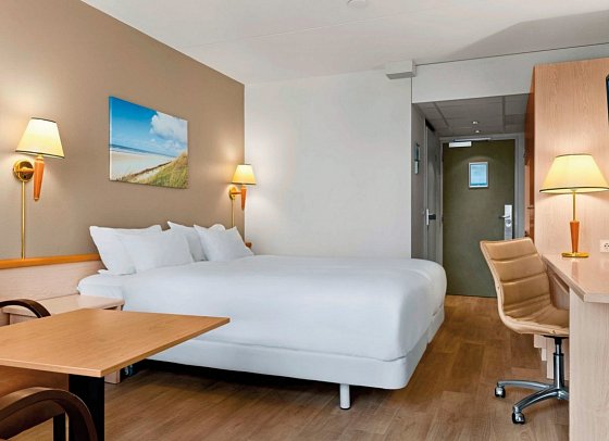 NH Zandvoort - Wohnbeispiel Doppelzimmer Standard Meerblick (Zimmercodierung DGM)