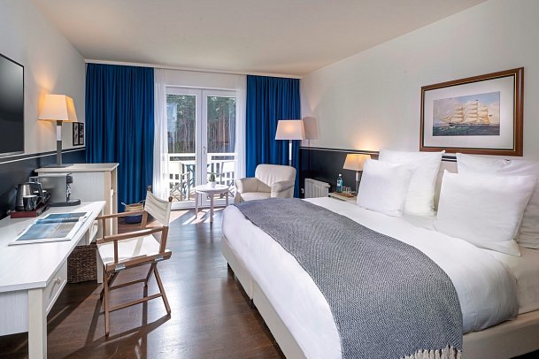 Sunday Resort Hafendorf Rheinsberg - Wohnbeispiel Doppelzimmer Classic (Zimmercodierung DB1)