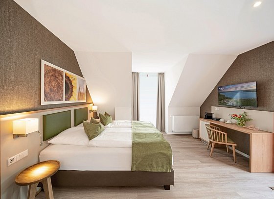 BEECH Resort Plauer See - Wohnbeispiel Komfortzimmer Walddorf oder Schilfdorf (Zimmercodierungen DF1 & DC1)