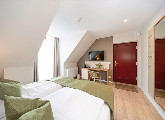 BEECH Resort Plauer See - Wohnbeispiel Komfortzimmer Walddorf oder Schilfdorf (Zimmercodierungen DF1 & DC1)